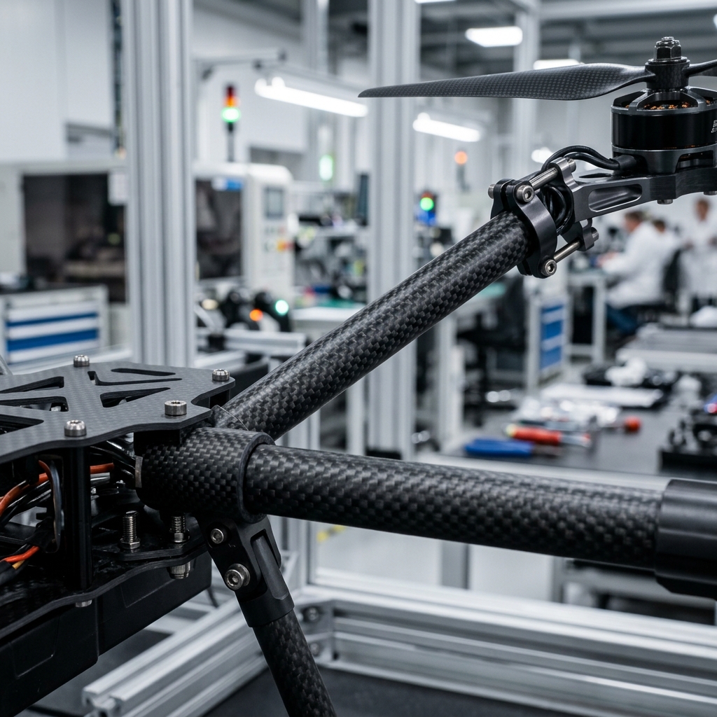 Drone İHA Karbon Fiber Şaft